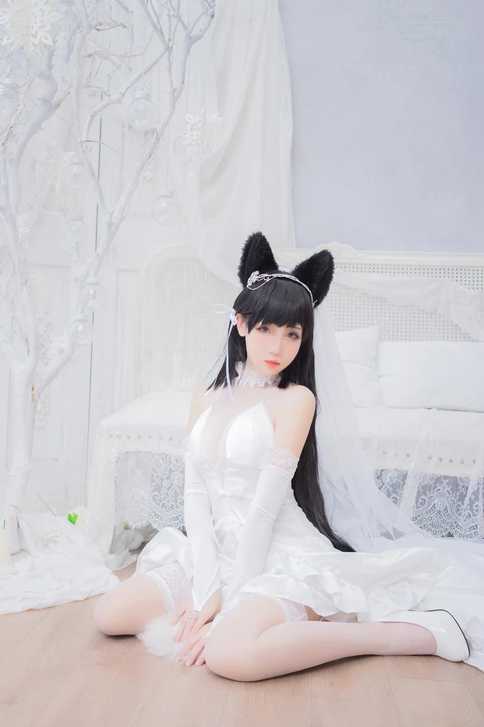 焖焖碳 - 碧蓝航线·爱宕 花嫁 [20P-211MB] tg@simisebaisi 【丝足阁】020.webp